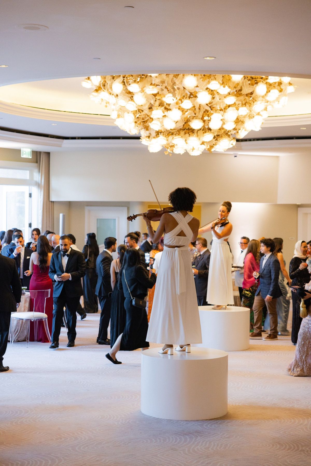 Soirée de gala avec violonistes — Innovasigne
